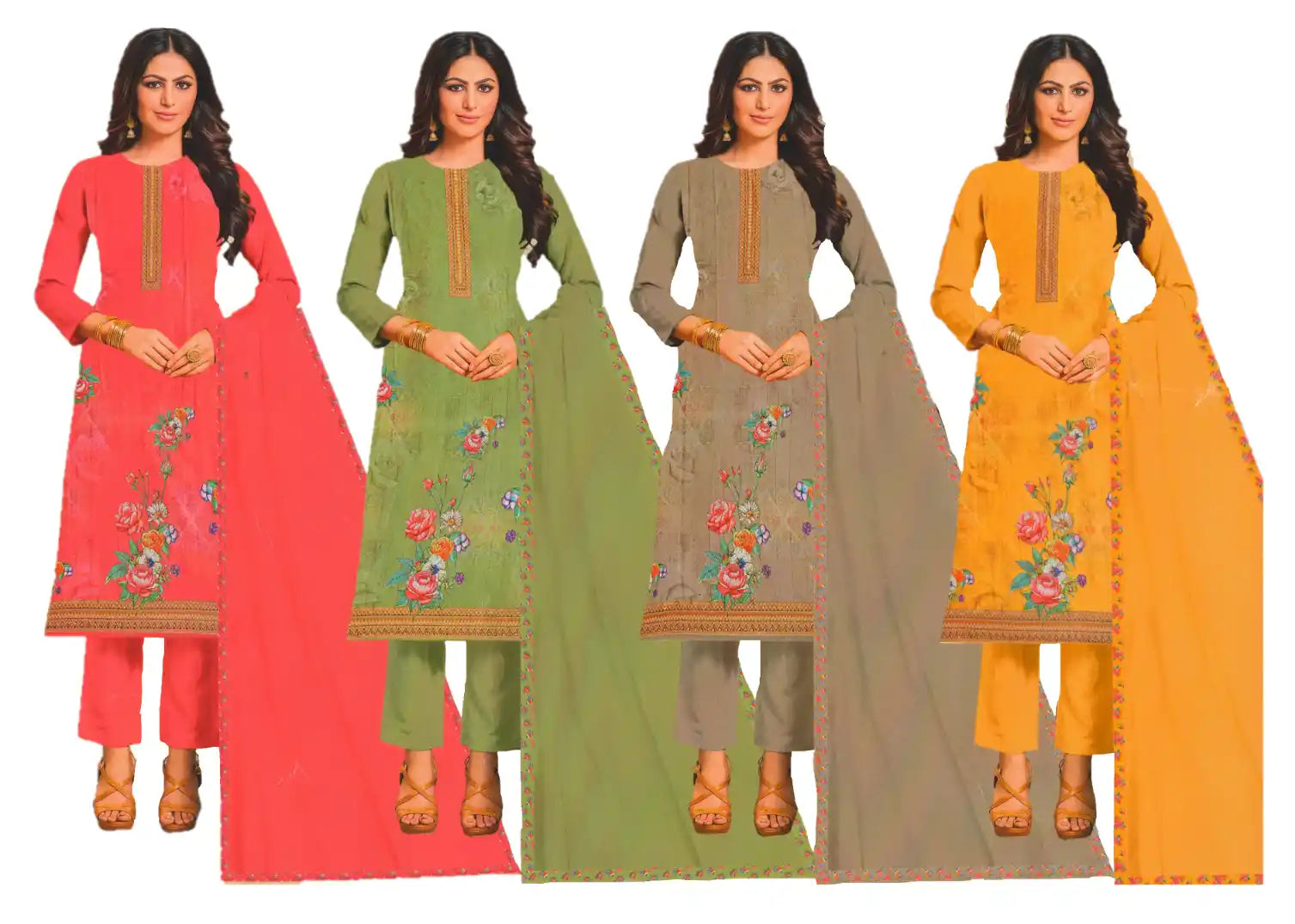 Unstinted cotton suits Jaam... - Dress material.shopholic | Facebook